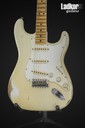 2016 Fender Custom Shop Masterbuilt John Cruz 1969 Stratocaster Relic Olympic White Master Vintage Player Series MVP Jimi Hendrix