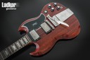 2019 Gibson Custom Shop Historic 1964 SG Standard Reissue Maestro Vibrola Cherry Red VOS NEW