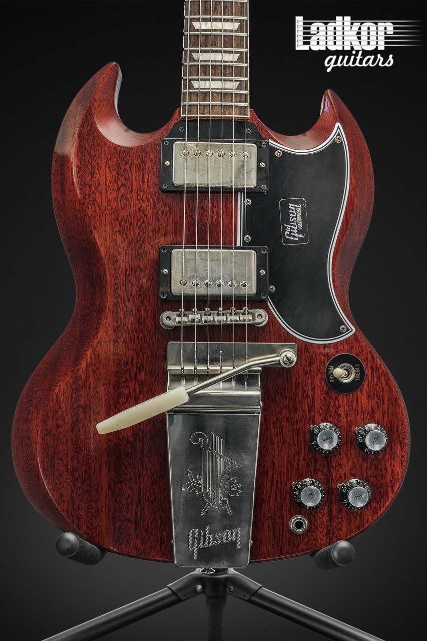 GIBSON CUSTOM SHOP SG STANDARD REISSUE MAESTRO VOS FADED CHERRY custodia chitarra elettrica Custom Shop GIBSON CUSTOM SHOP SG STANDARD REISSUE MAESTRO VOS FADED CHERRY custodia chitarra elettrica Custom Shop