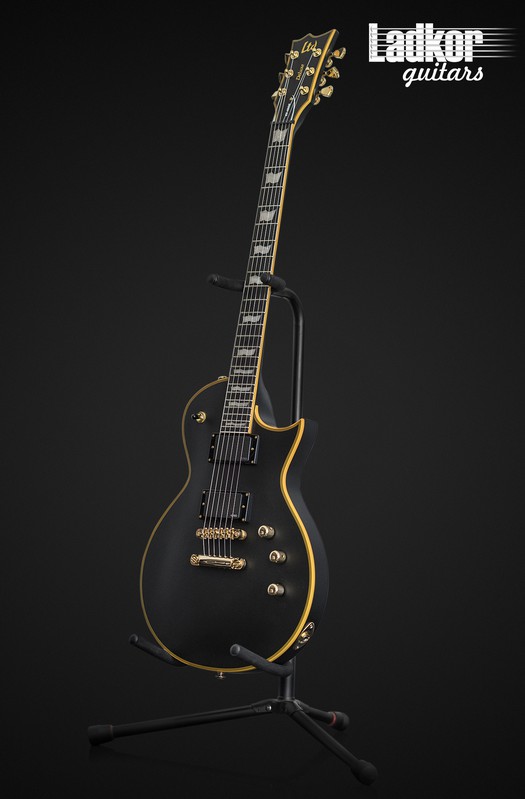 ESP LTD Deluxe EC-1000 VB Vintage Black Satin Eclipse NEW