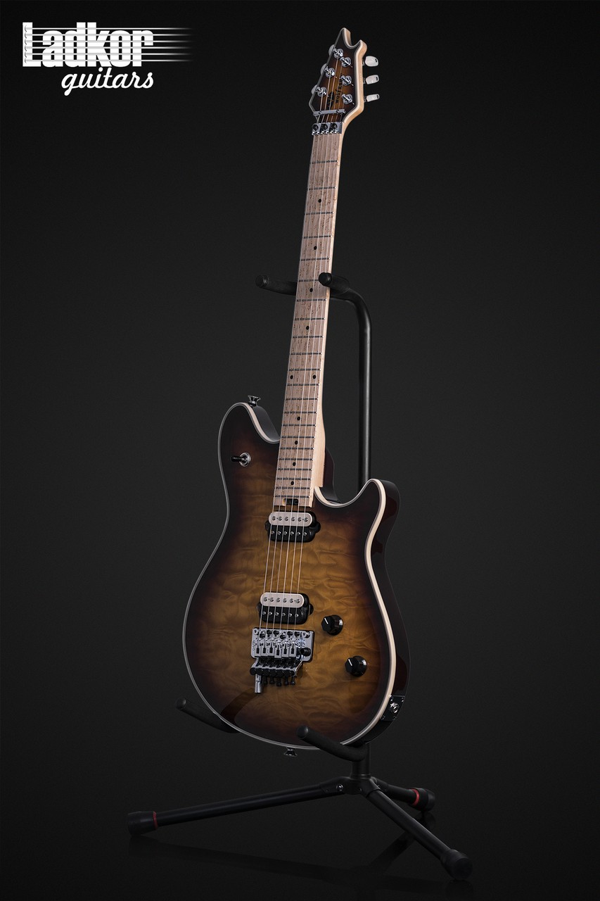 2009 EVH USA Wolfgang Tobacco Sunburst Quilt Top Van Halen