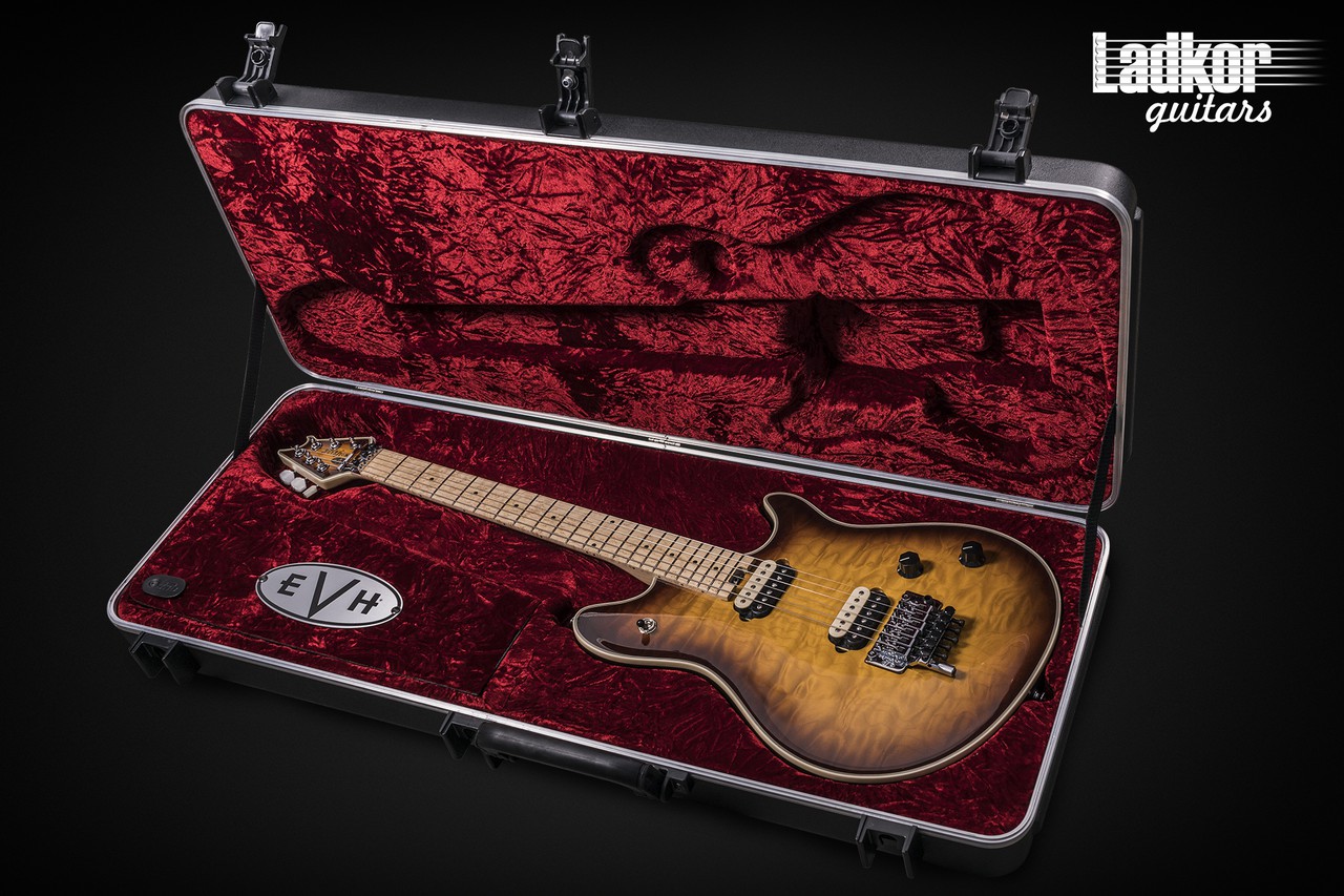 evh wolfgang special tobacco sunburst 2009 EVH USA Wolfgang Tobacco Sunburst Quilt Top Van Halen