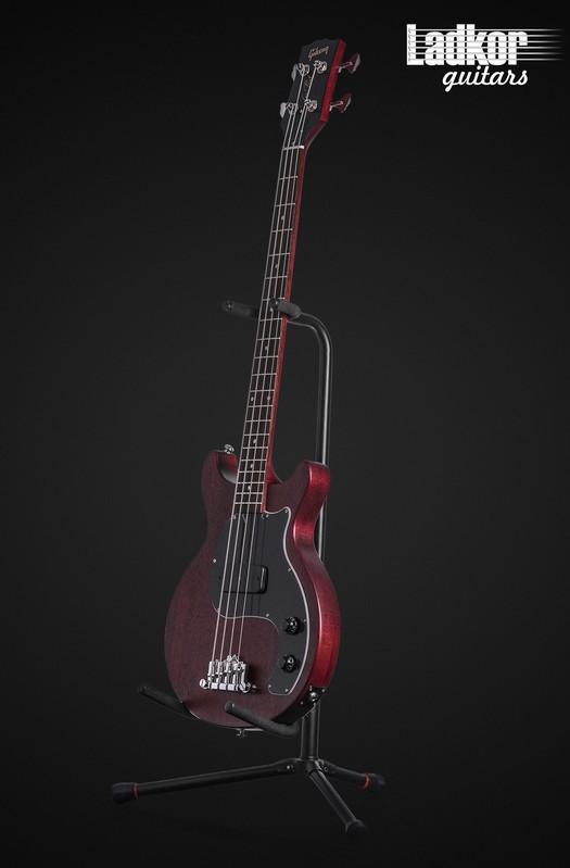 2019 Gibson Les Paul Junior Tribute Doublecut DC Bass Worn Cherry