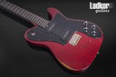 2018 Friedman USA Custom Shop Vintage Telecaster T MRTS90 Trans Red Aged P90