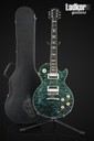 2000 Gibson Custom Shop Les Paul Elegant Peacock Quilt Top