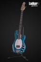 2000 Ernie Ball Music Man Stingray Translucent Teal Bass