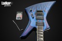 2003 Jackson USA Select KE2 Kelly Blue Ghost Flames Custom Color