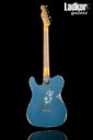 2017 Fender Custom Shop NAMM Ltd '60 Tele Relic Telecaster Limited Edition HS Aged Lake Placid Blue over Blue Flower NEW