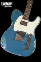 2017 Fender Custom Shop NAMM Ltd '60 Tele Relic Telecaster Limited Edition HS Aged Lake Placid Blue over Blue Flower NEW