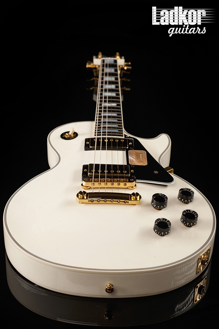 2012 Gibson Les Paul Custom Alpine White New Old Stock
