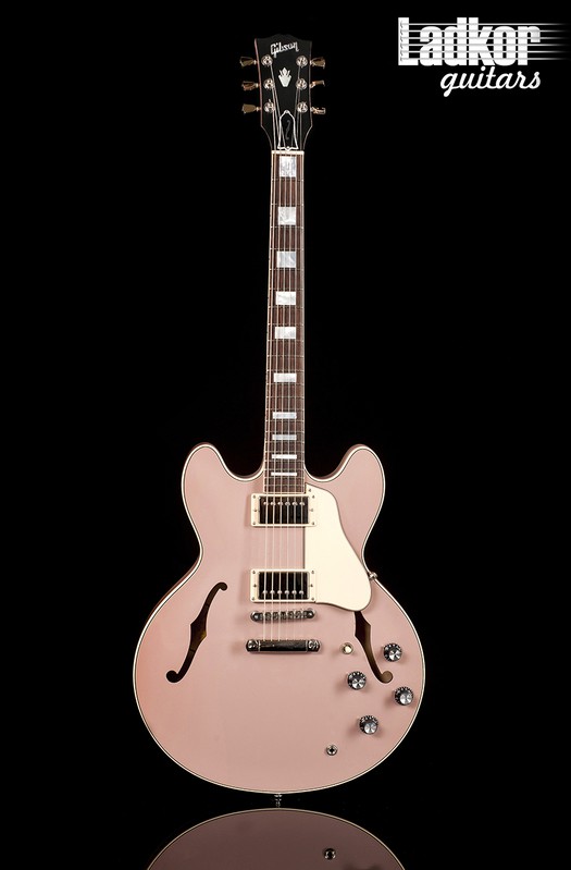 2018 Gibson ES-335 Big Block Retro Limited Edition Wood Rose Metallic NEW