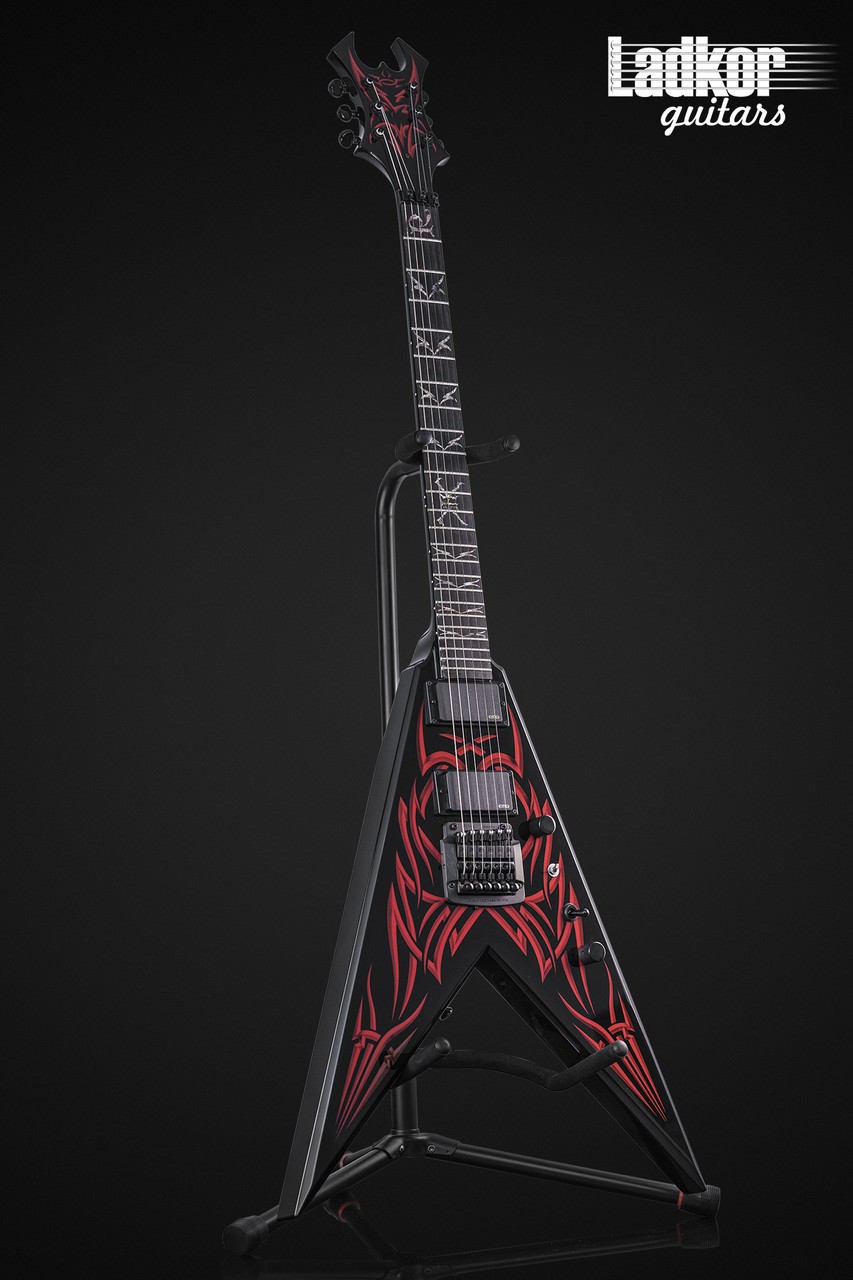 ギター BC RICH KKV KERRY KING EMG 81 AB SLAYER B.C.Rich KKV Kerry King Flying-V Guitar Flame Slayer | eBay