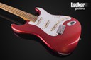 2017 Fender Custom Shop 56 Stratocaster Aged Candy Apple Red Roasted Heavy Relic NAMM Limited Edition