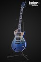 ESP LTD EC-1000 Poplar Burl Blue Natural Fade Deluxe Eclipse NEW