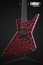 2019 Grossman Explorer 7 Red Crackle MusikMesse Boutique Guitar RARE Handbuilt Nokturnal Mortum Owned