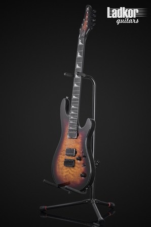 2014 Mayones Regius 7 Quilt Top Trans 3-Tone Dirty Sunburst