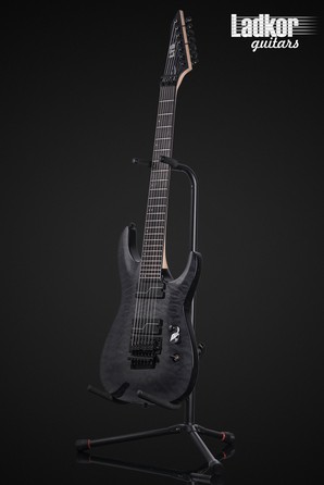 ESP LTD Buz McGrath BUZ-7 Unearth Signature See Thru Black 7 String NEW