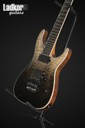 ESP LTD MH-1007 Deluxe Quilt Maple Black Fade NEW