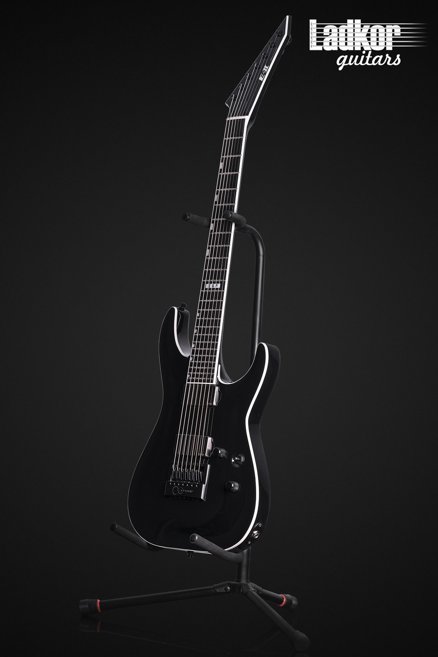 ESP E-II Horizon NT-7 Black Evertune 7 String NEW