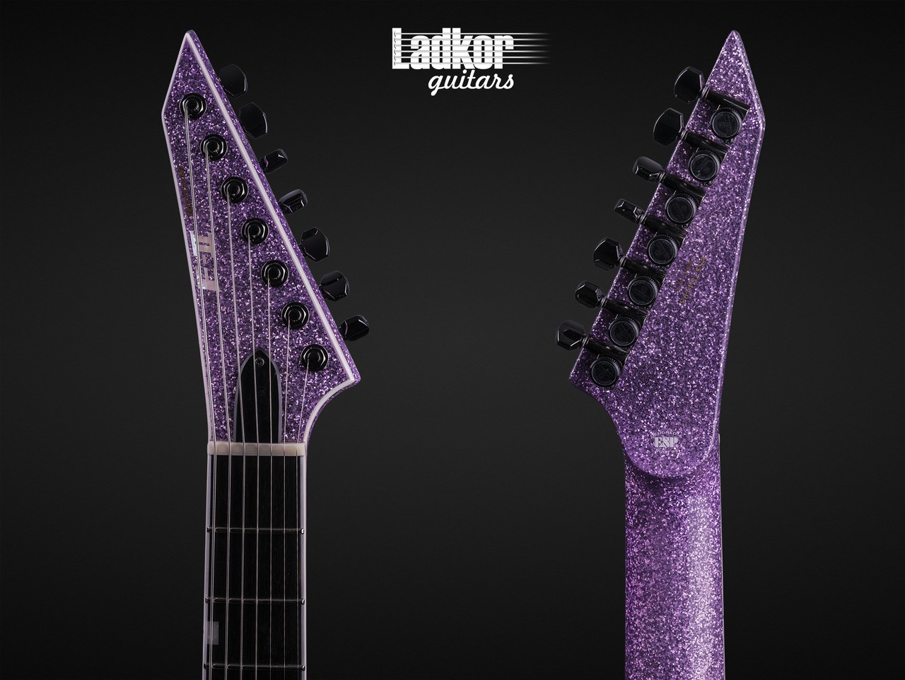 ESP E-II Horizon NT-7B Hipshot Purple Sparkle 7 String