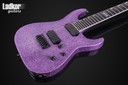 ESP E-II Horizon NT-7B Hipshot Purple Sparkle 7 String Baritone Fishman NEW