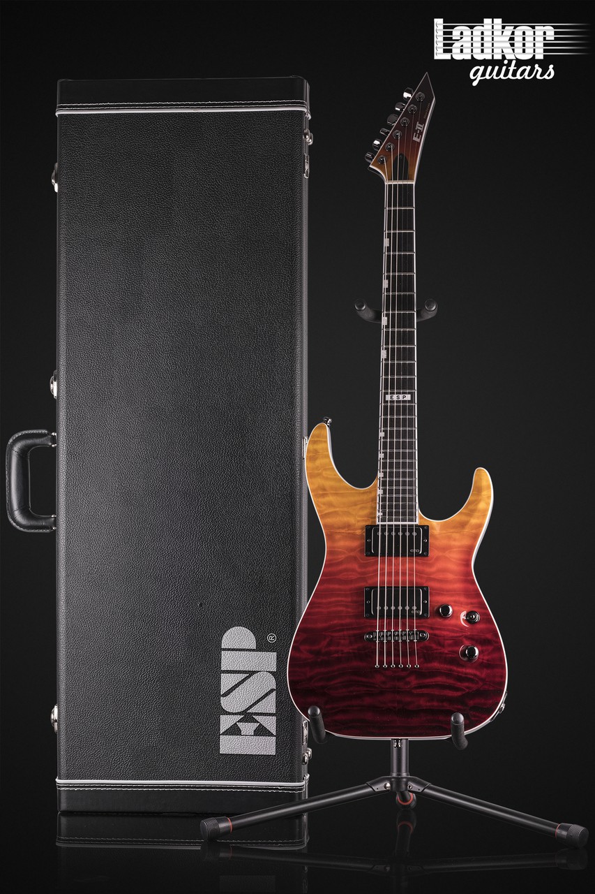 ESP E-II Horizon NT-II Tiger Eye Amber Fade NEW ESP E-II Horizon NT-II Tiger Eye Amber Fade NEW