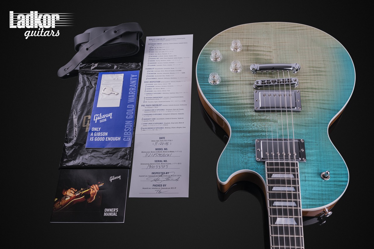 2019 Gibson Les Paul High Performance Seafoam Fade