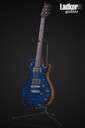 2015 PRS Private Stock SC245 Singlecut Aquamarine Smoked Burst Quilt Top Ziricote Neck Brazilian FB