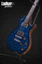 2015 PRS Private Stock SC245 Singlecut Aquamarine Smoked Burst Quilt Top Ziricote Neck Brazilian FB