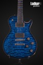 2015 PRS Private Stock SC245 Singlecut Aquamarine Smoked Burst Quilt Top Ziricote Neck Brazilian FB