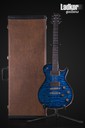 2015 PRS Private Stock SC245 Singlecut Aquamarine Smoked Burst Quilt Top Ziricote Neck Brazilian FB