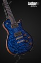 2015 PRS Private Stock SC245 Singlecut Aquamarine Smoked Burst Quilt Top Ziricote Neck Brazilian FB