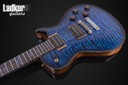 2015 PRS Private Stock SC245 Singlecut Aquamarine Smoked Burst Quilt Top Ziricote Neck Brazilian FB