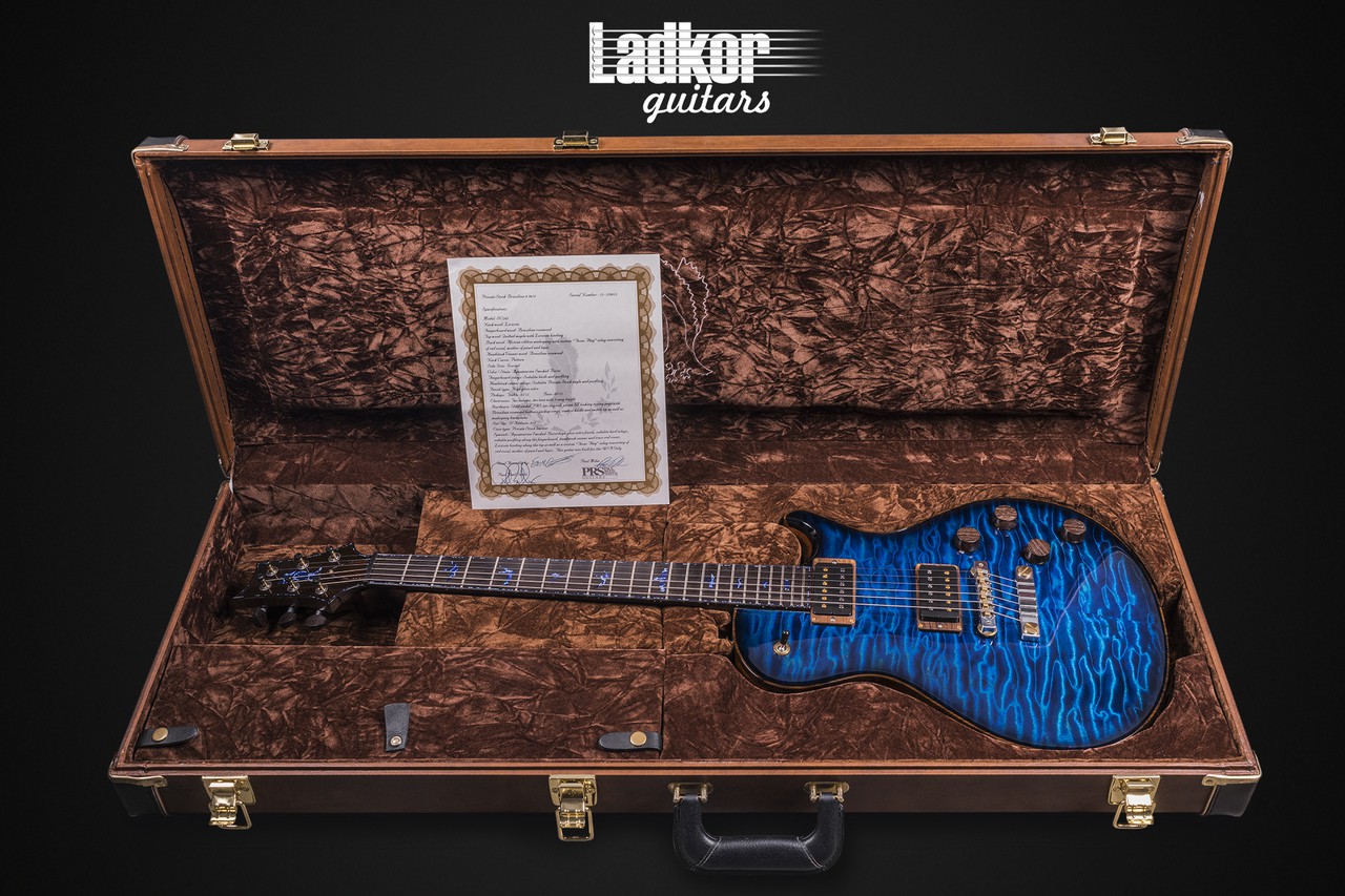 2015 PRS Private Stock SC245 Singlecut Aquamarine Smoked