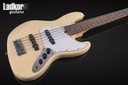 1996 Fender American Standard Jazz Bass V Olympic White 50th Anniversary