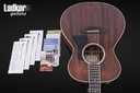 2014 Taylor 522e Mahogany Short Scale Grand Concert Acoustic Electric Guitar