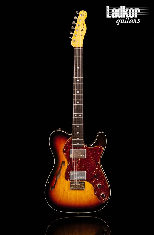 2020 Fender Custom Shop '72 Telecaster Thinline Journeyman Custom Relic NAMM Limited Edition Faded Aged 3-color Sunburst NEW