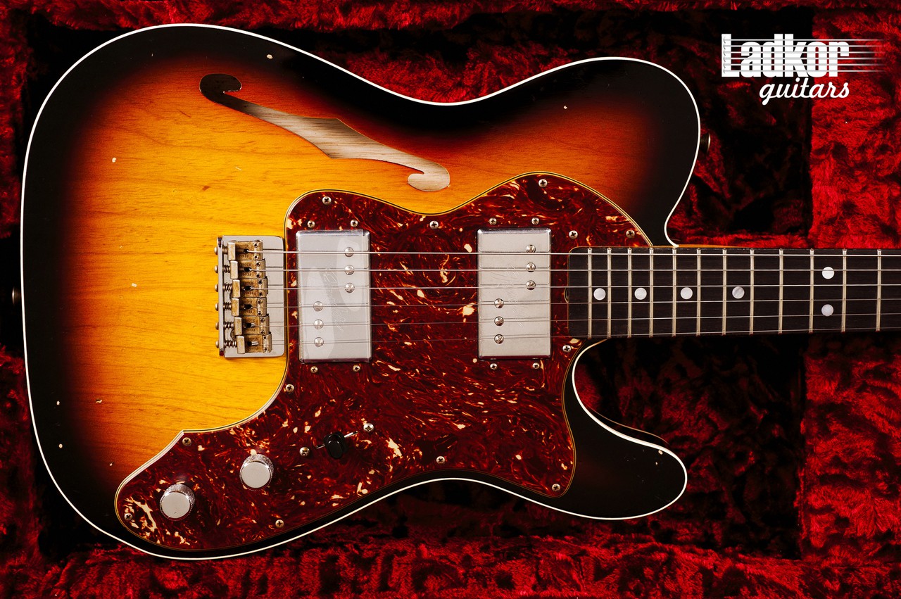 2020 Fender Custom Shop '72 Telecaster Thinline Journeyman