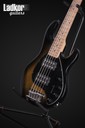 2014 Ernie Ball Music Man StingRay 5 HH Vintage Tobacco Burst V String Bass