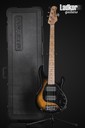 2014 Ernie Ball Music Man StingRay 5 HH Vintage Tobacco Burst V String Bass