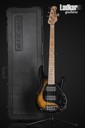 2014 Ernie Ball Music Man StingRay 5 HH Vintage Tobacco Burst V String Bass