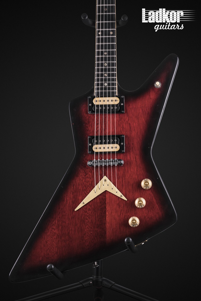 ギター fender USA guitar 1979 Dean USA Z Standard Bound Explorer -- Cherry Burst