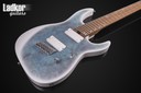 Legator N7FOD Arctic Blue Satin Ninja Fanned Fret Multiscale 7 String Overdrive Series NEW