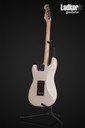 2019 Fender American Elite Stratocaster Olympic Pearl HSS Shawbucker Ebony Fretboard