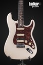 2019 Fender American Elite Stratocaster Olympic Pearl HSS Shawbucker Ebony Fretboard