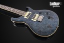 2020 PRS SE Custom 24 Poplar Burl Whale Blue Limited Edition NEW