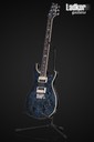 2020 PRS SE Custom 24 Poplar Burl Whale Blue Limited Edition NEW