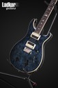 2020 PRS SE Custom 24 Poplar Burl Whale Blue Limited Edition NEW