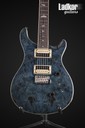 2020 PRS SE Custom 24 Poplar Burl Whale Blue Limited Edition NEW