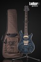 2020 PRS SE Custom 24 Poplar Burl Whale Blue Limited Edition NEW